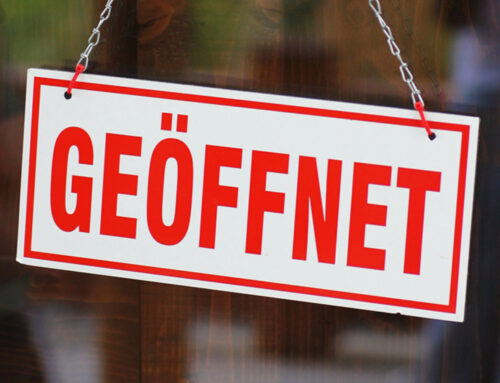 Damit Sie sich sicher fühlen. Unsere neuen Öffnungszeiten.